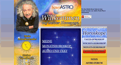 Desktop Screenshot of bauer-astro.de